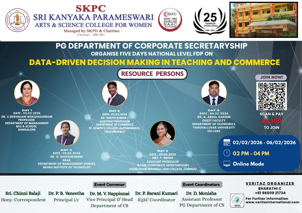 Sri Kanyaka Parameshwari Arts and Science College 